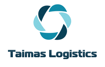 Логотип и элементы фирстиля компании Taimas Logistics